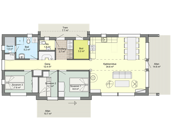 Aasebu 108 hovedplan